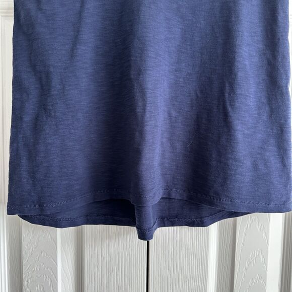 Lilly Pulitzer Navy V-Neck Tee Shirt Women’s Small S Short Sleeve Casual Top - Picture 3 of 9